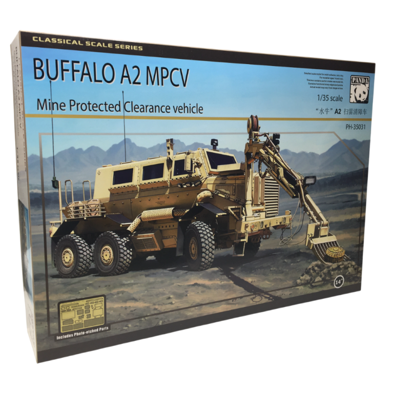 Buffalo A2 MPCV, véhicule de déminage protégé - Panda hobby 35031 - 1/35