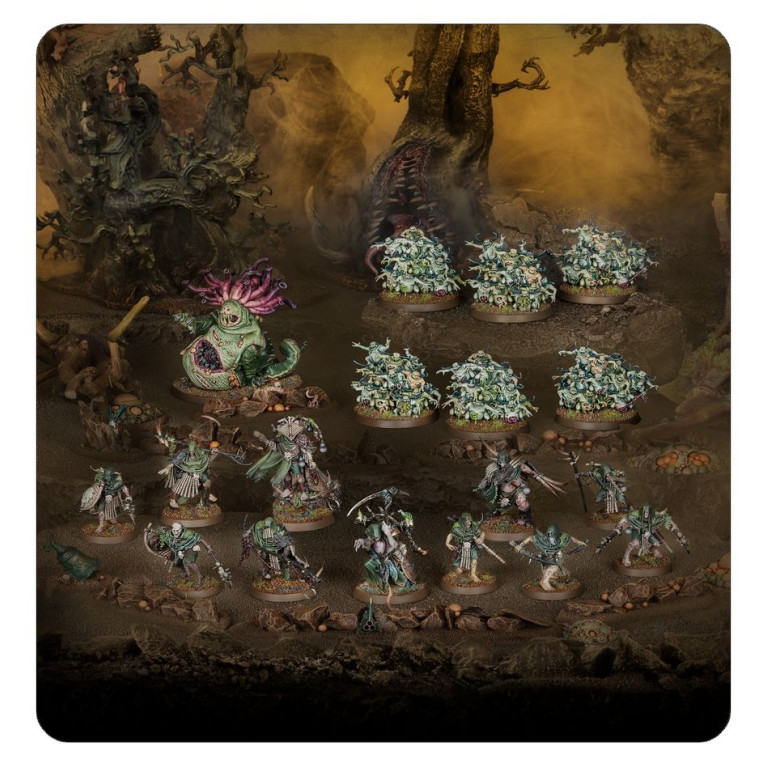 Warhammer Age of Sigmar, Putrescents de Nurgle, Cellule Bubonique - WARHAMMER 70-838