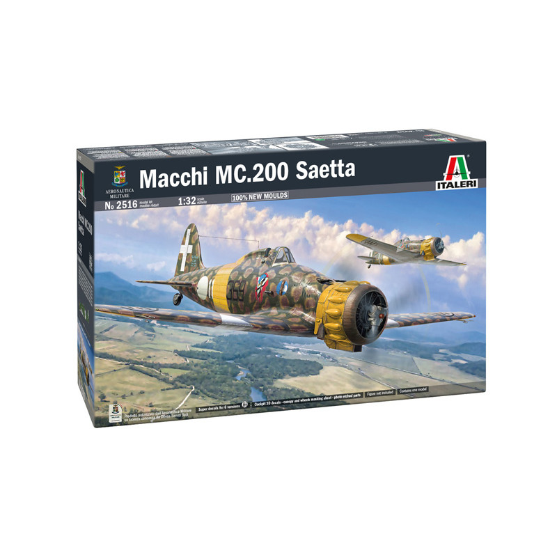 Macchi MC.200 Saetta - ITALERI 2516 - 1/32