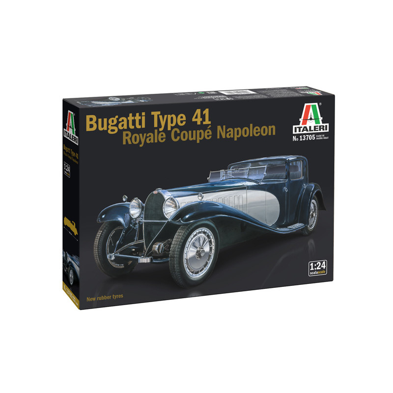 Bugatti type 41, royal coupé Napoleon - ITALERI 13705 - 1/24