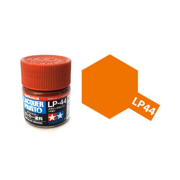 Orange métallisé brillant pot de 10ml - Lacquer Paint - TAMIYA LP44