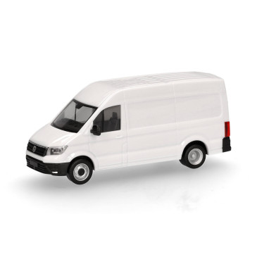 MiniKit: Volkswagen Crafter, box high roof, twin drive, blanc - Herpa 014038 - HO 1/87