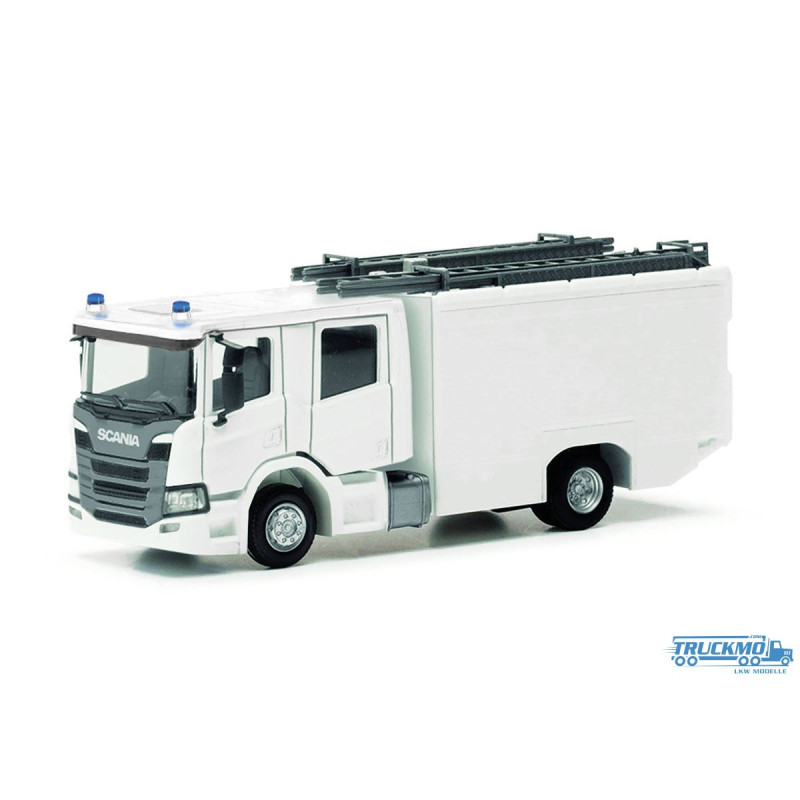 MiniKit: Scania crew cab, fire engine, 2 pièces - Herpa 085731-002 - HO 1/87