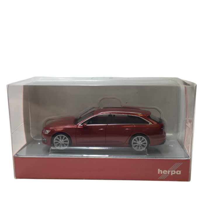 Audi A6, avant, rouge - HERPA 430647-005 - HO 1/87