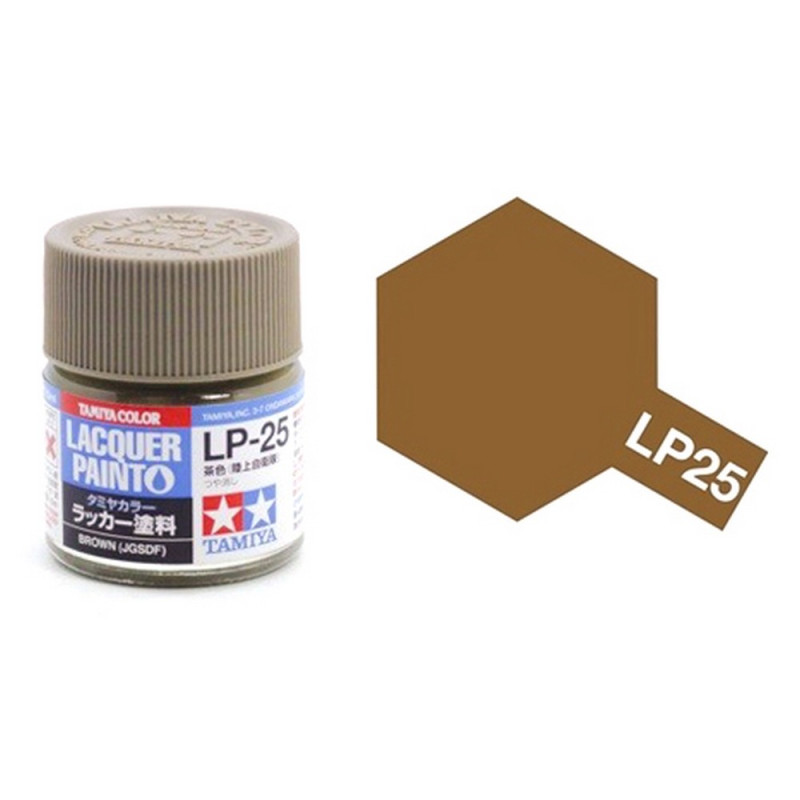 Brun (JGSDF) mat pot de 10ml - Lacquer Paint - TAMIYA LP25
