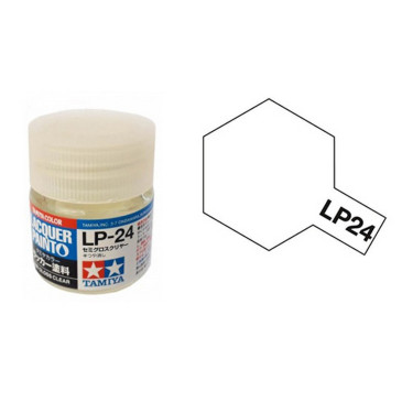 Vernis satiné pot de 10ml - Lacquer Paint - TAMIYA LP24