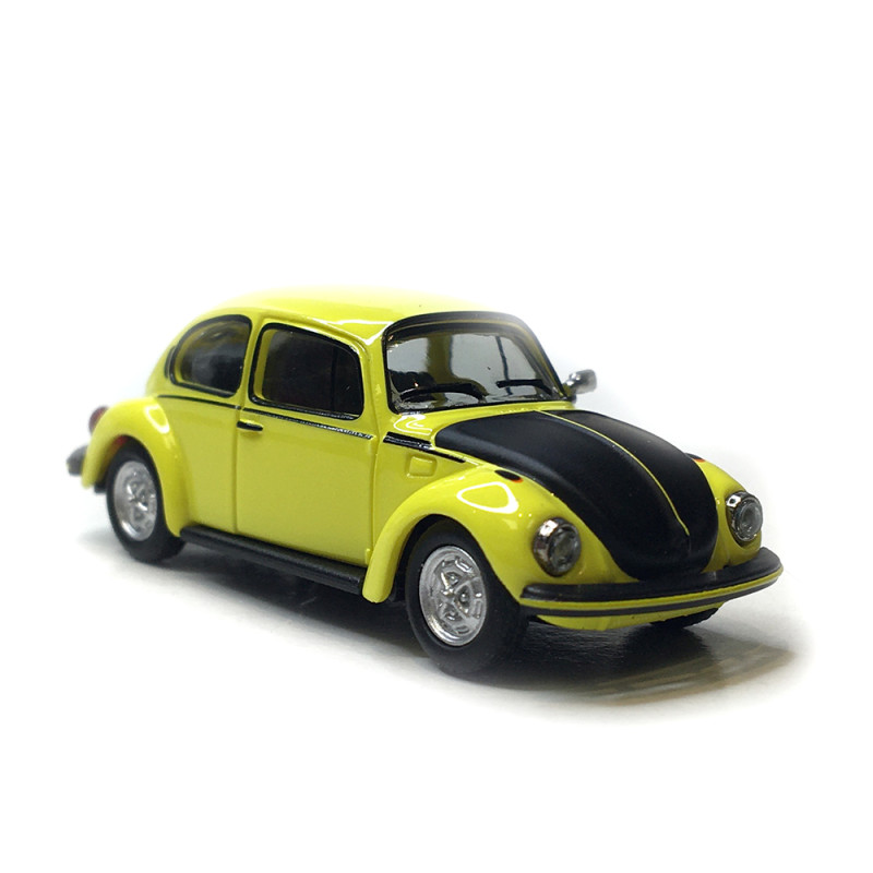 Volkswagen, Beetle 1303, coureur, jaune et noir - HERPA 421102 - HO 1/87