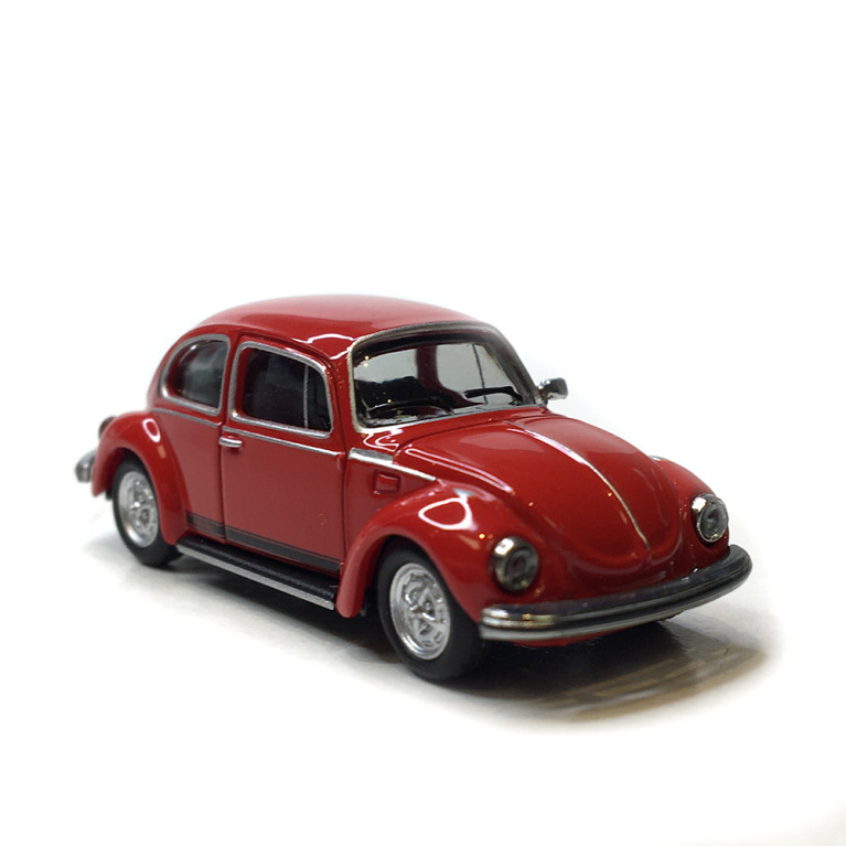 Volkswagen, Beetle 1303, CITY, rouge - HERPA 421119 - HO 1/87