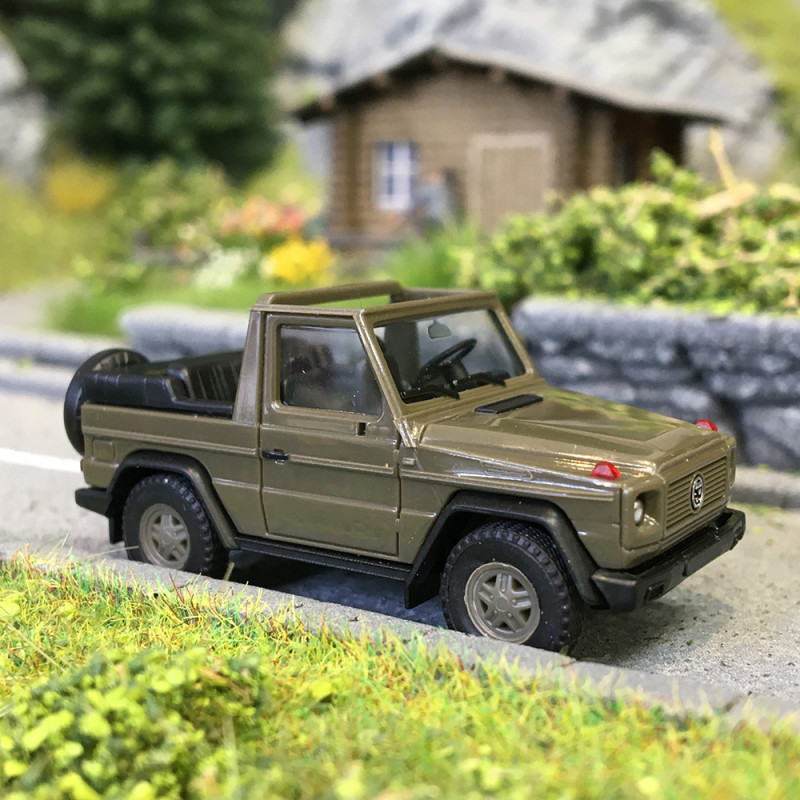 Mercedes Benz, Puch G-Klasse, offen Armée Autrichienne - HERPA 700863 - HO 1/87