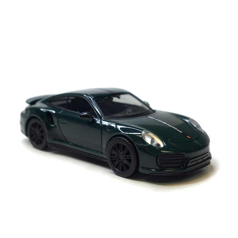 Porsche 911 Turbo, (991), vert - HERPA 420358 - HO 1/87