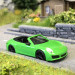 Porsche 911, (991), Carrera 2 cabrio, vert - HERPA 420365 - HO 1/87