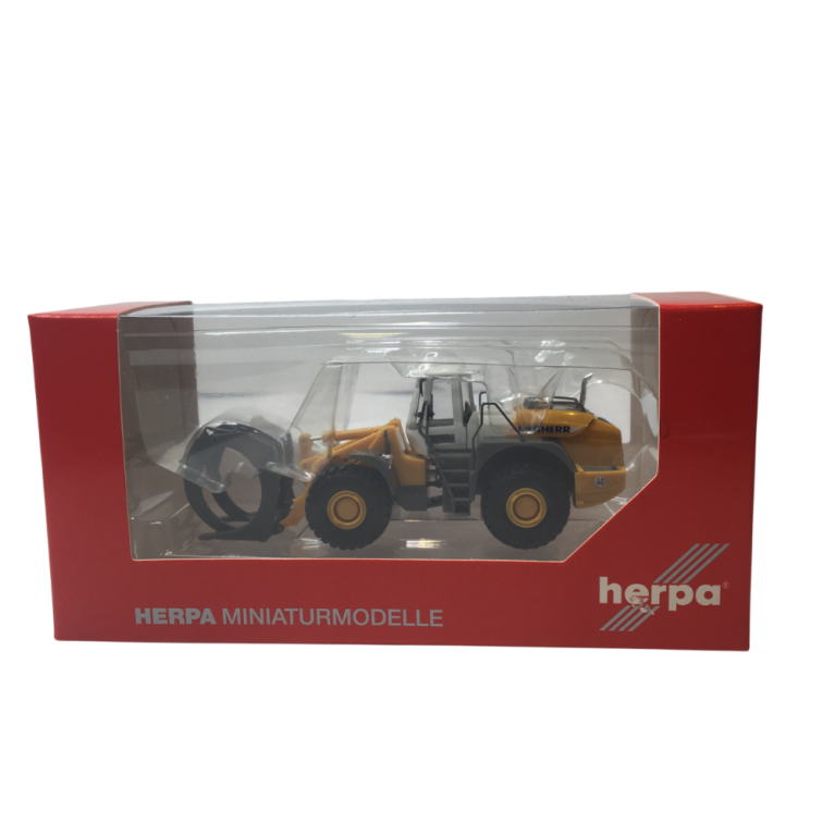 Liebherr, Radlader L 580, Loghandler - HERPA 306843 - HO 1/87