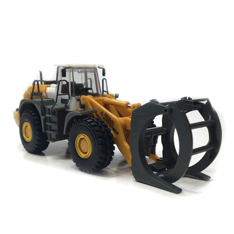 Liebherr, Radlader L 580, Loghandler - HERPA 306843 - HO 1/87