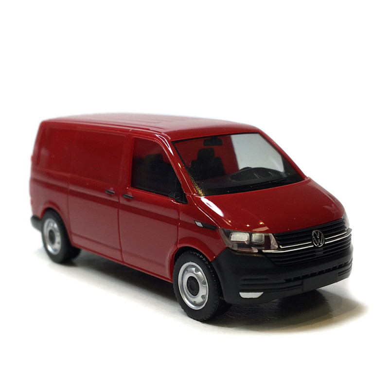 Volkswagen, T6.1 Kasten, rouge - HERPA 096799-002 - HO 1/87