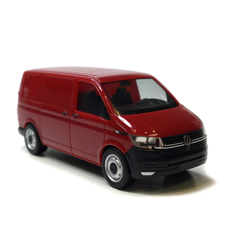 Volkswagen, T6.1 Kasten, rouge - HERPA 096799-002 - HO 1/87
