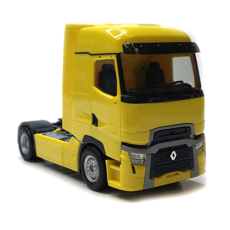 Renault T, facelift rigid tractor, jaune - HERPA 315081-002 - HO 1/87