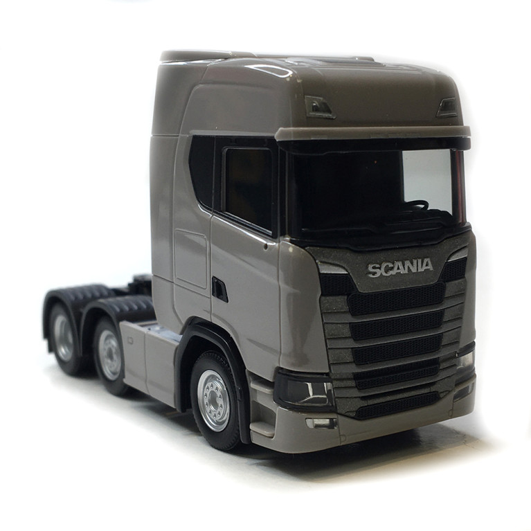 Tracteur porteur, Scania CS 20HD, gris - HERPA 307543-004 - HO 1/87
