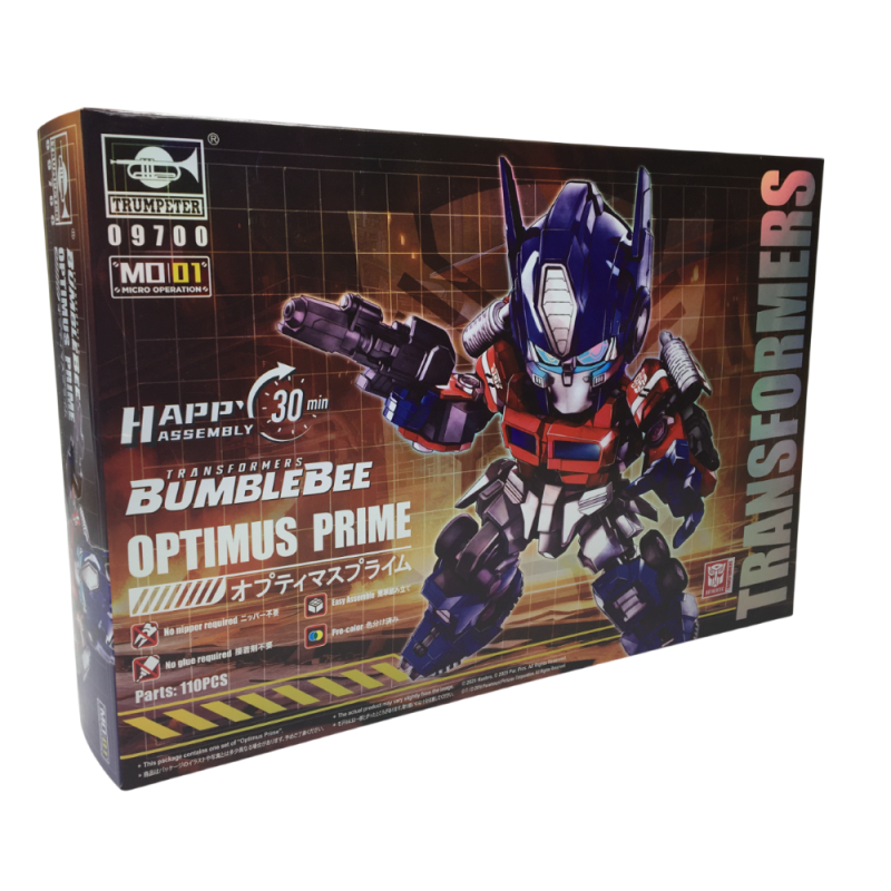 Optimus Prime - Transformers BUMBLEBEE, Micro Operation 01, Happy assembly - TRUMPETER 09700