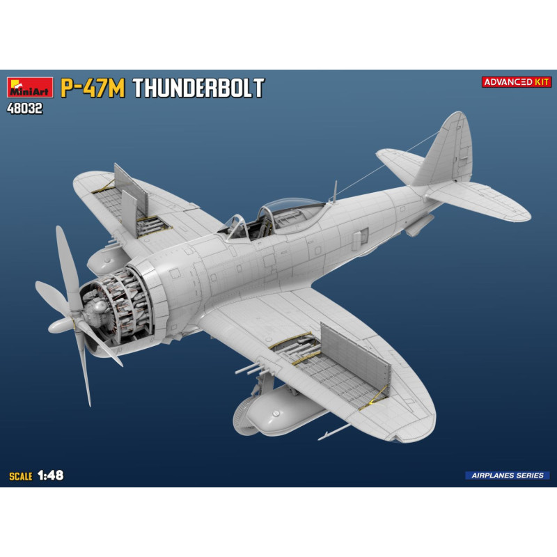 P-47M Thunderbolt, advanced kit - MiniArt 48032- 1/48