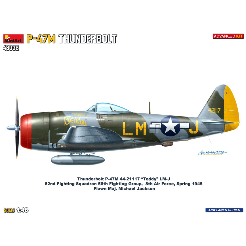 P-47M Thunderbolt, advanced kit - MiniArt 48032- 1/48