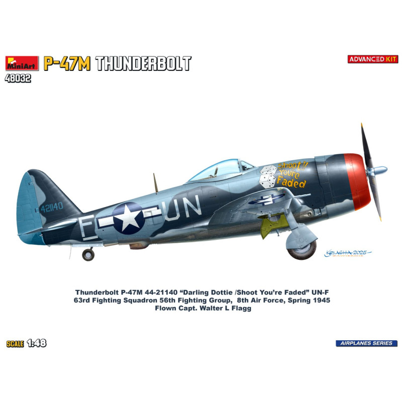 P-47M Thunderbolt, advanced kit - MiniArt 48032- 1/48