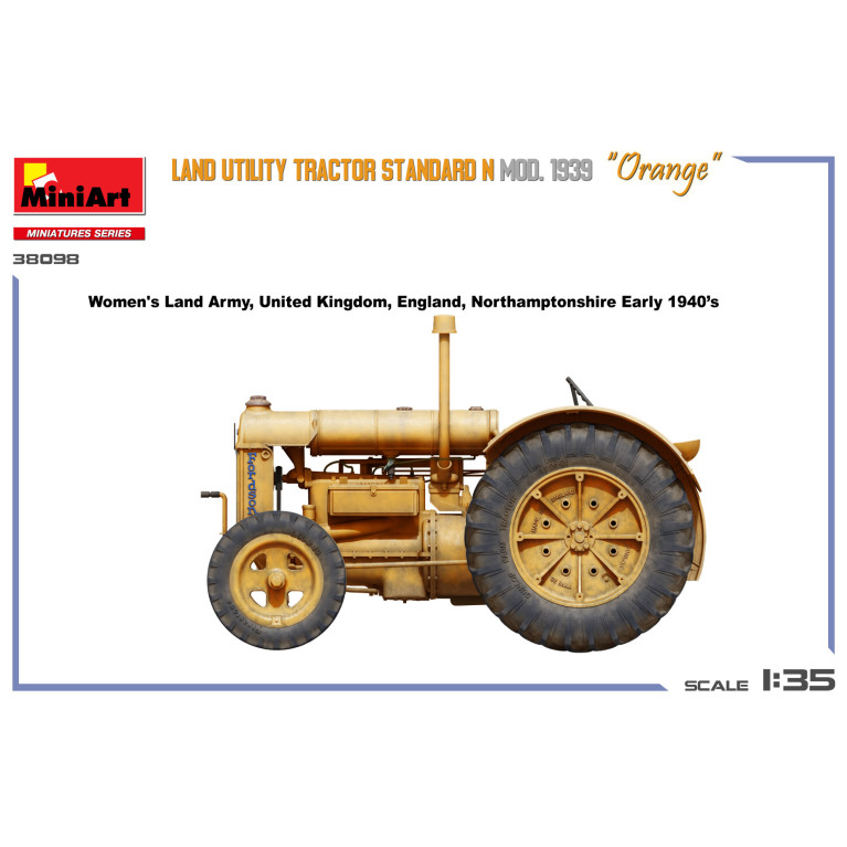 Land utility, Tracteur standart N, modèle 1939 - MiniArt 38098 - 1/35