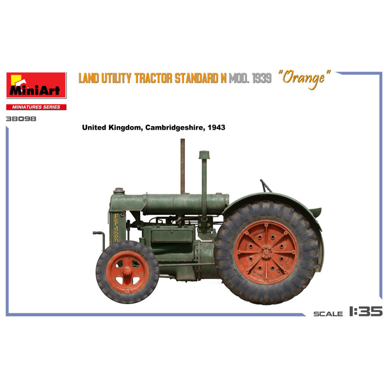 Land utility, Tracteur standart N, modèle 1939 - MiniArt 38098 - 1/35