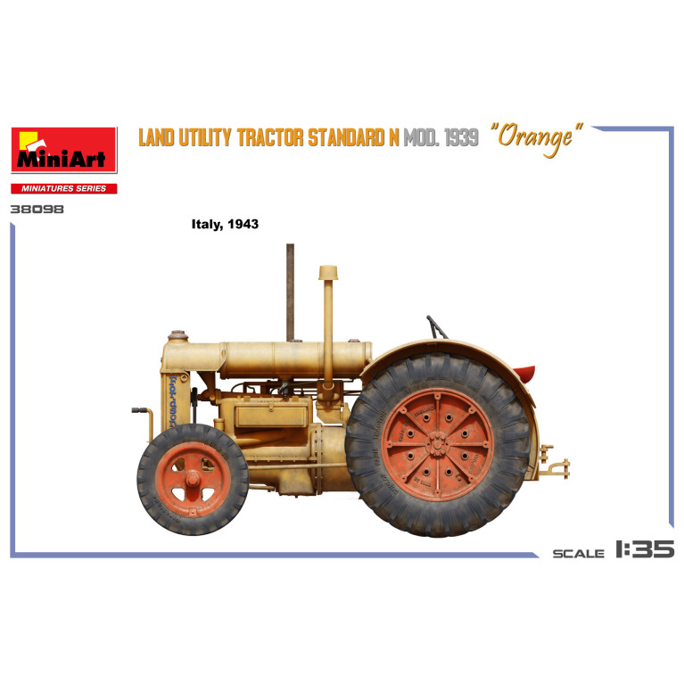 Land utility, Tracteur standart N, modèle 1939 - MiniArt 38098 - 1/35