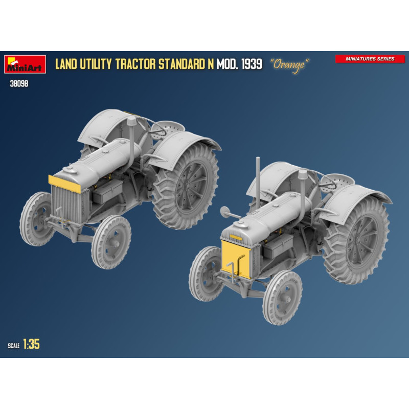Land utility, Tracteur standart N, modèle 1939 - MiniArt 38098 - 1/35