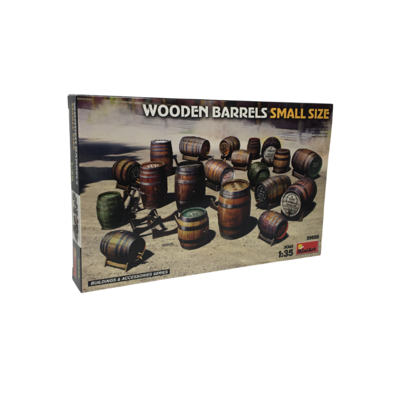 Barils en bois, petite taille - MiniArt 35658 - 1/35
