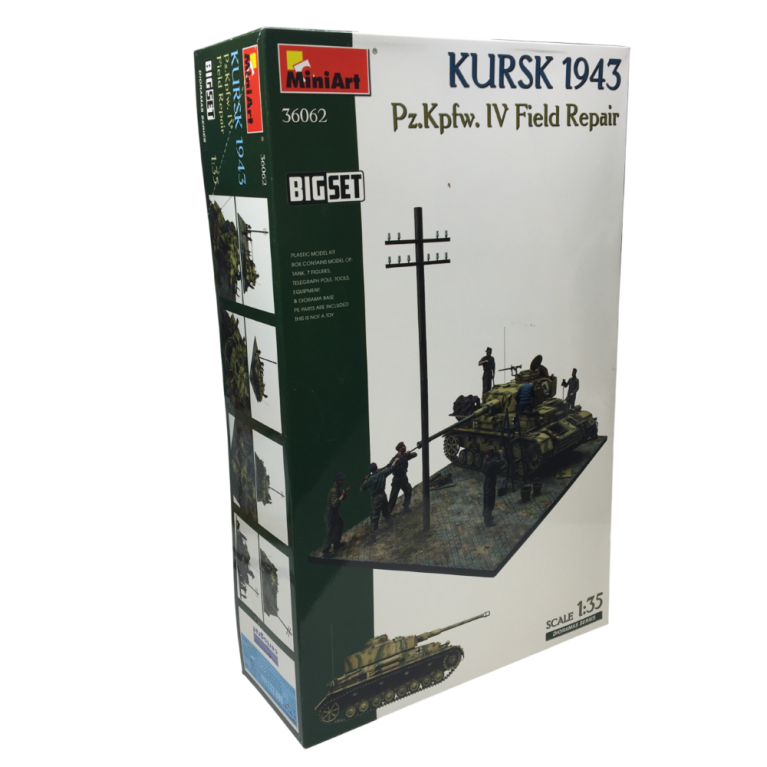 Kursk 1943, réparation de campagne du Pz.Kpfw. IV, big set - MiniArt 36062 - 1/35