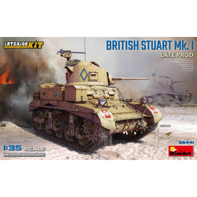 British Stuart Mk.I, late prod - MiniArt 35441 - 1/35