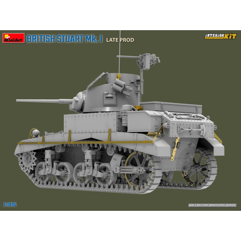British Stuart Mk.I, late prod - MiniArt 35441 - 1/35