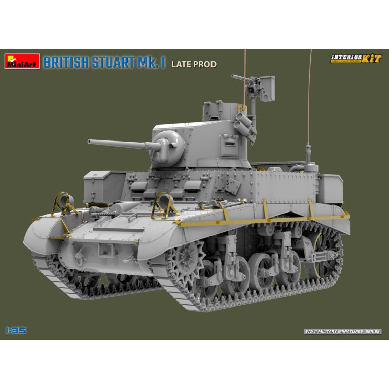 British Stuart Mk.I, late prod - MiniArt 35441 - 1/35