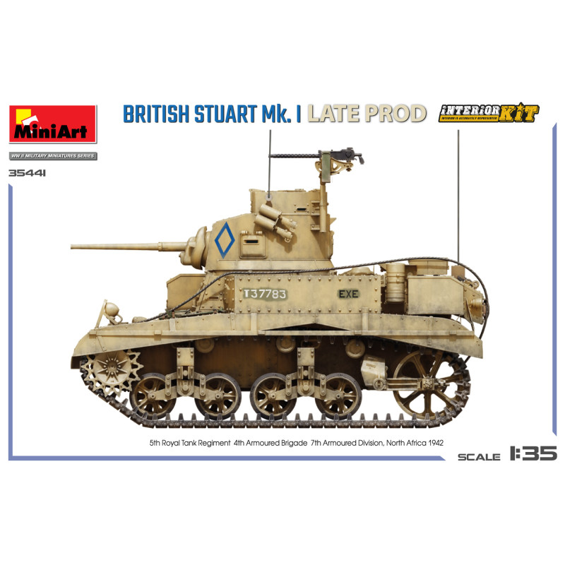 British Stuart Mk.I, late prod - MiniArt 35441 - 1/35