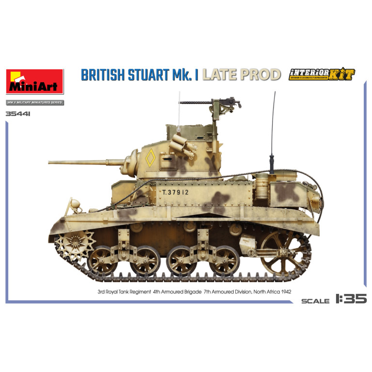 British Stuart Mk.I, late prod - MiniArt 35441 - 1/35