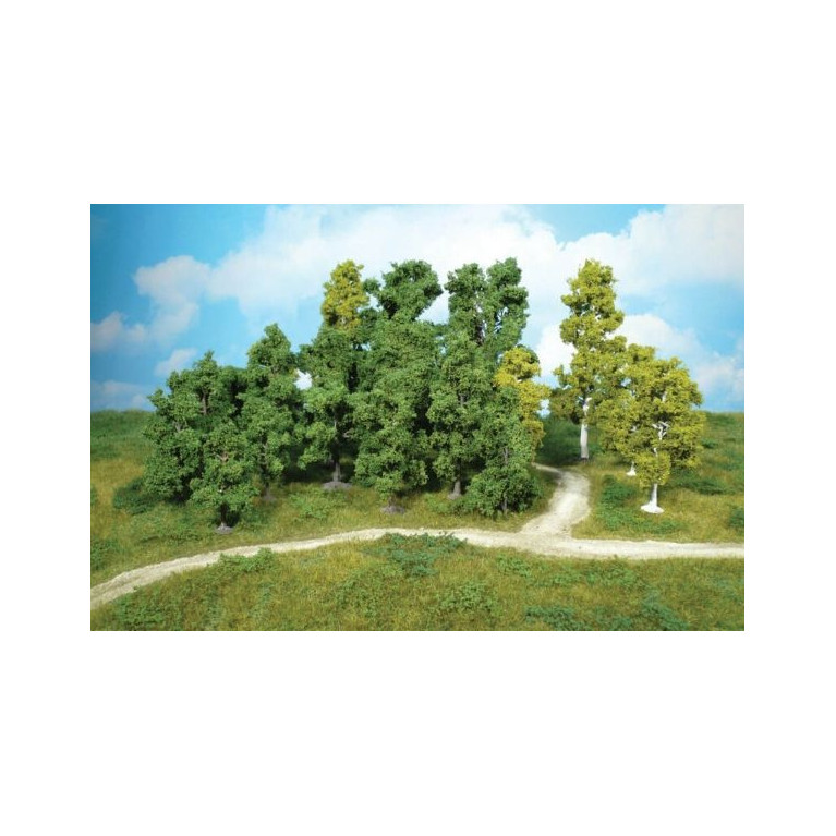 14 Arbres, 9-18cm - HEKI 1952 - HO, TT