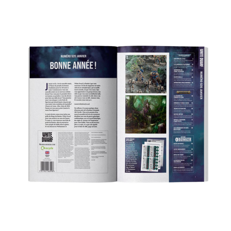 Magazine White Dwarf 520 - WARHAMMER WD520