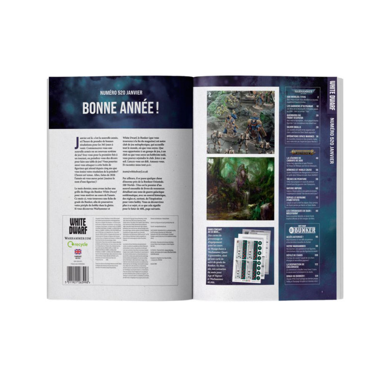 Magazine White Dwarf 520 - WARHAMMER WD520