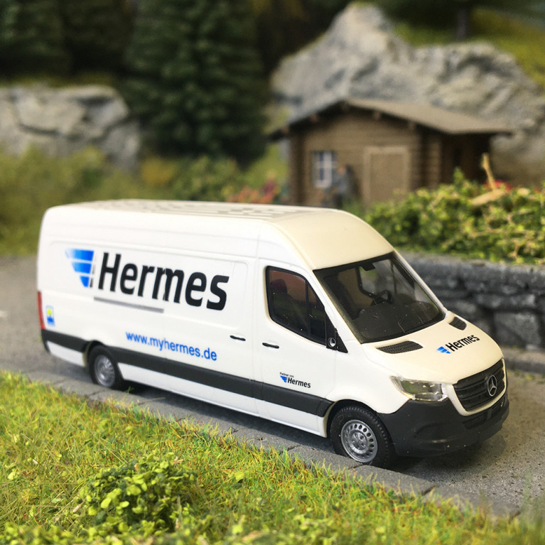 Mercedes Benz, Sprinter, Hermers - BUSCH 52620 - HO 1/87