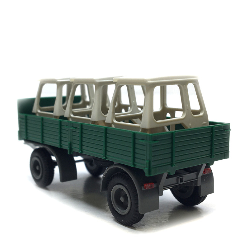 Remorque, IFA HL80, cabines de tracteur ZT300 - BUSCH 53323 - HO 1/87