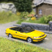 Saab 900, turbo 16S cabriolet, jaune, 1995 - Minichamps 870170131 - 1/87
