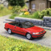 Saab 900, turbo 16S cabriolet, rouge, 1995 - Minichamps 870170132 - 1/87