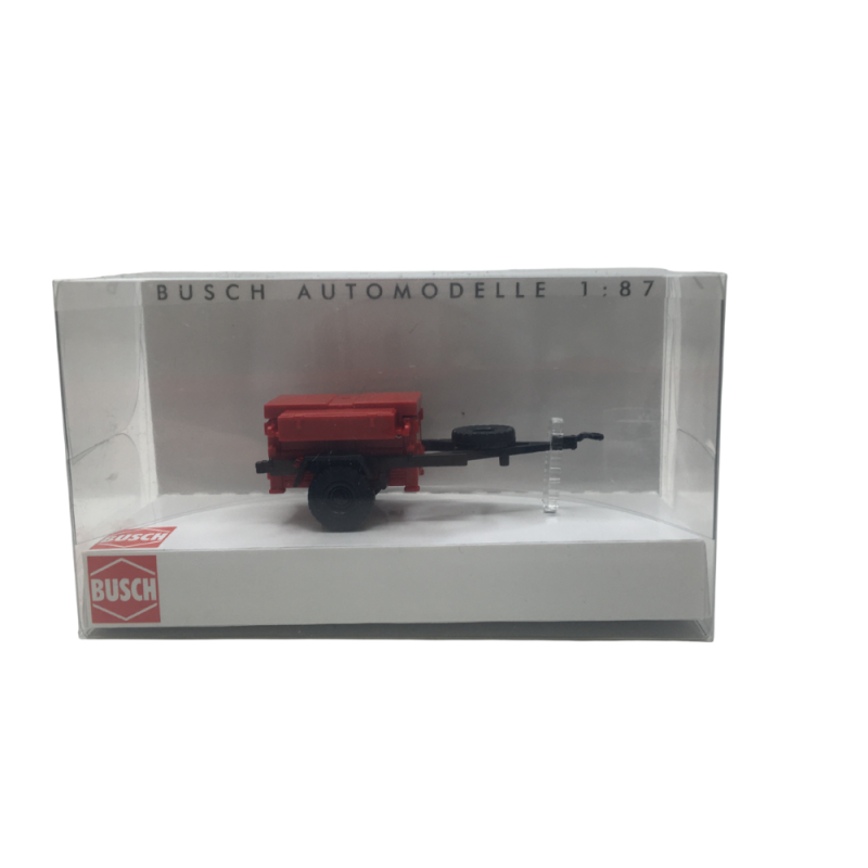 Remorque camion de pompiers, réservoir d'eau, IFA - BUSCH 53604  - HO 1/87