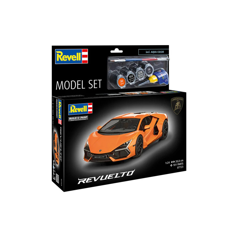 Coffret model set, Lamborghini Revuelto - REVELL 67723 - 1/24