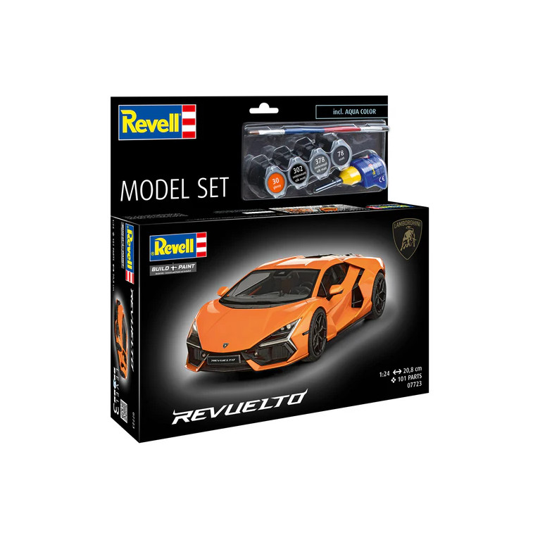 Coffret model set, Lamborghini Revuelto - REVELL 67723 - 1/24