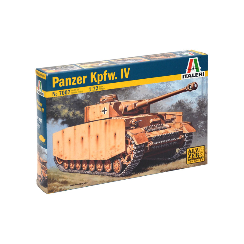 Char Panzer, Kpfw. IV - ITALERI 7007 - 1/72