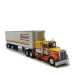 Semi remorque frigorifique, Kenworth W900, Montfort, 1977 - BREKINA 86257 - HO 1/87