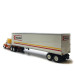 Semi remorque frigorifique, Kenworth W900, Montfort, 1977 - BREKINA 86257 - HO 1/87