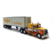 Semi remorque frigorifique, Kenworth W900, Montfort of Colorado, 1977 - BREKINA 86256 - HO 1/87